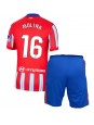 Atletico Madrid Nahuel Molina #16 Domácí dres pro děti 2024-25 Krátký Rukáv (+ trenýrky)